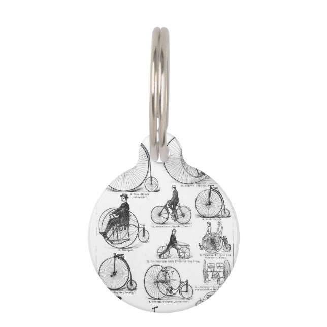 ハイホイーラー自転車ペニー農園 ペット　ネームタグ (正面)