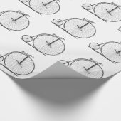 ハイホイーラー自転車ペニー農園 ラッピングペーパー (角)