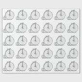 ハイホイーラー自転車ペニー農園 ラッピングペーパー (フラット)