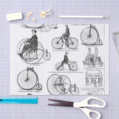 ハイホイーラー自転車ペニー農園 薄葉紙 (クラフト)