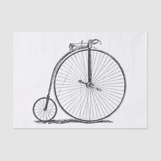 ハイホイーラー自転車ペニー農園 薄葉紙 (正面)