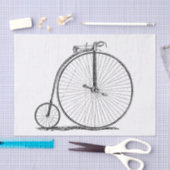 ハイホイーラー自転車ペニー農園 薄葉紙 (クラフト)