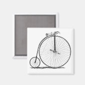 ハイホイーラー自転車 ペニー・ファージング マグネット (正面/裏面)