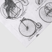 ハイホイーラー自転車 ペニー・ファージング 薄葉紙 (詳細)
