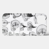 ハイホイーラー自転車 ペニー・ファージング Case-Mate iPhoneケース (裏面 (横))