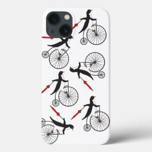 ハイホイールペンギン – 携帯電話用 iPhone 13ケース