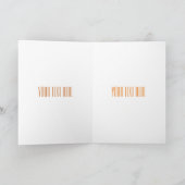 ハイホイール自転車イラストレーション カード (内部)