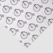 ハイホイール自転車イラストレーション 薄葉紙 (詳細)