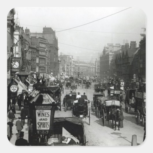 ハイホルボーン、ロンドン、c.1890 スクエアシール (正面)