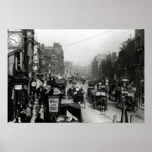 ハイホルボーン、ロンドン、c.1890 ポスター (正面)