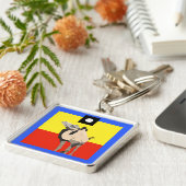 ハイホースクエア キーホルダー (側面)