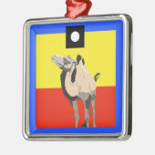 ハイホースクエア メタルオーナメント (左)