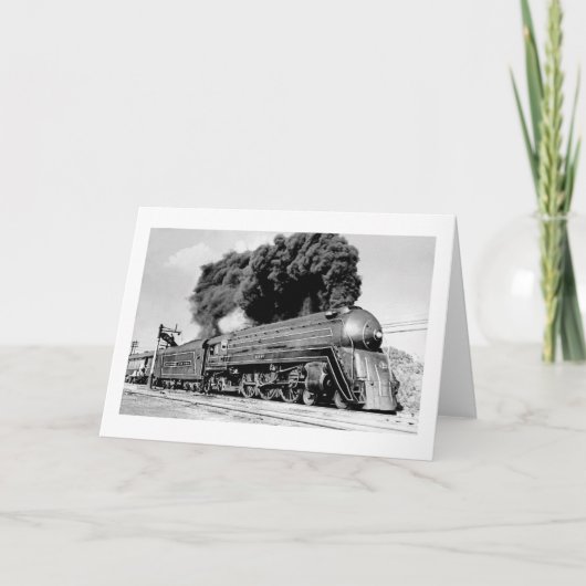 ハイボールだ!ヴィンテージ21世紀の鉄道機関 カード (正面)