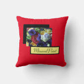 ハイポイントの花 クッション (裏面)