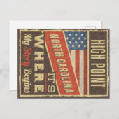 ハイポイントノースカロライナ ポストカード (正面/裏面)