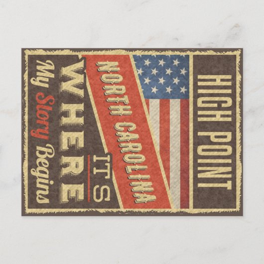 ハイポイントノースカロライナ ポストカード (正面)