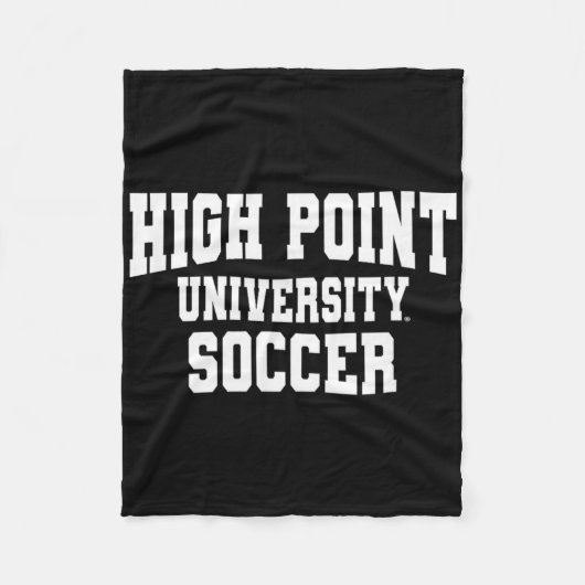 ハイポイント大学パンサーズ サッカー NCAA Hp23 フリースブランケット (正面)