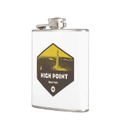 ハイポイント州パークニュージャージー フラスク (左)