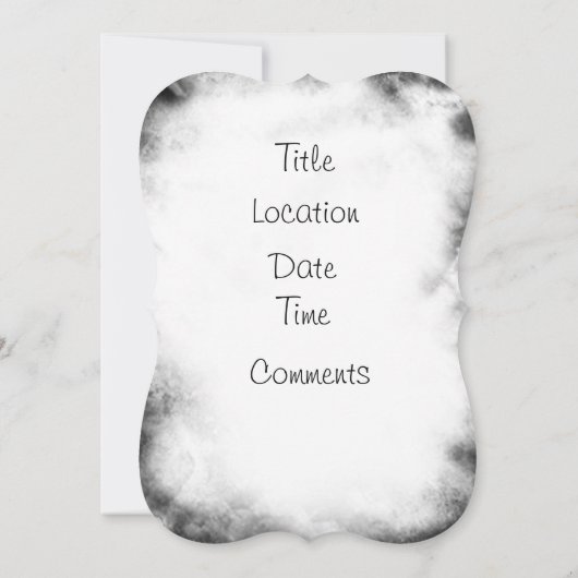 ハイポイント 招待状 (裏面)