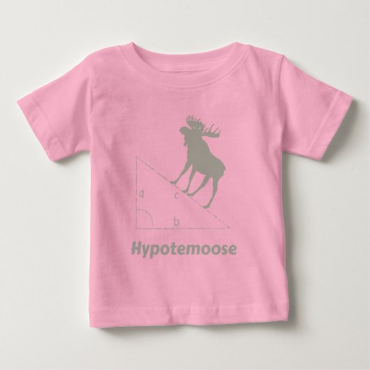 ハイポテムース数学ギーク ベビーTシャツ (正面)