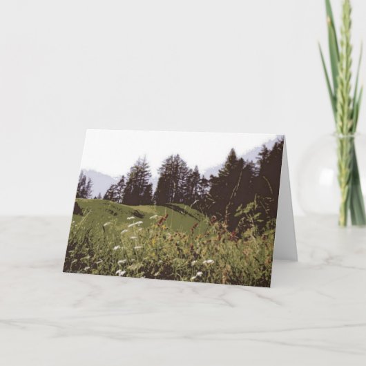 ハイマウンテンパラダイスグリーティングカード シーズンカード (正面)