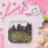 ハイマウンテンパラダイスススクエア紙プレート ペーパープレート (パーティー)