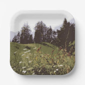 ハイマウンテンパラダイスススクエア紙プレート ペーパープレート (正面)