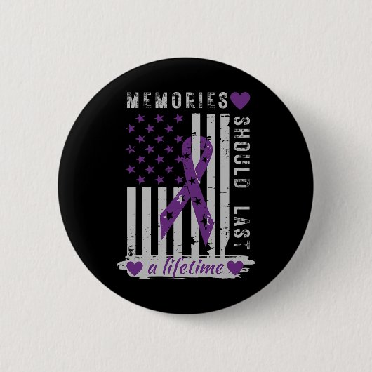 ハイマーハイマーアメリカン国旗の記憶ハイマーハイマー 缶バッジ (正面)