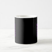 ハイマーハイマーハイマー認識度 – アメリカ国旗Purple R コーヒーマグカップ (中央)