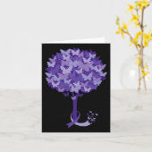 ハイマーハイマーパープルフローラパンジー認知症ハイマーヘ カード (黄色い花)