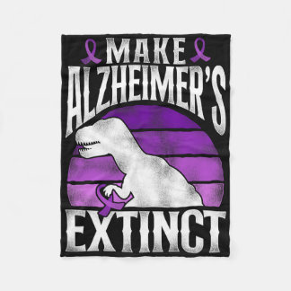 ハイマーハイマー認知症認識度支援ヴィンテージ フリースブランケット