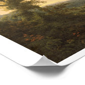 ハイメーカーとGの遠景を持つ風景 ポスター (角)