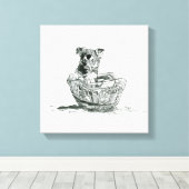 ハイメ・ムントモダンの「利他主義 – 戦争」 キャンバスプリント (インサイチュ (ウッドフロア))