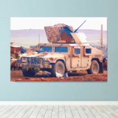 ハイモビリティ多目的輪車32x48 キャンバスプリント (インサイチュ (ウッドフロア))