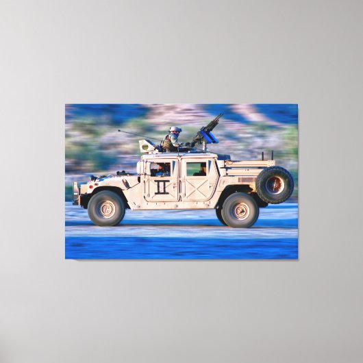 ハイモビリティ多目的輪車32x48 キャンバスプリント (正面)