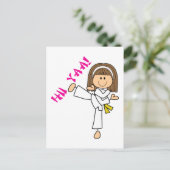 ハイヤア空手 ポストカード (スタンド正面)