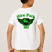 ハイヤーパークBMXユースLSティー Tシャツ (裏面)