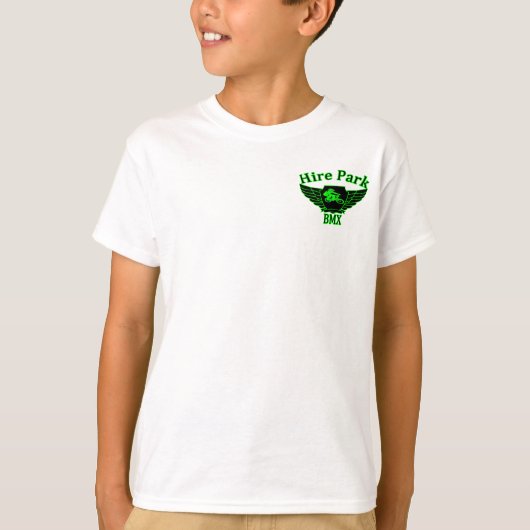 ハイヤーパークBMXユースLSティー Tシャツ (正面)
