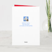 ハイラおもしろいンドステア夫誕生日 カード (裏面)