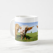 ハイラおもしろいンド牛 コーヒーマグカップ (正面左)