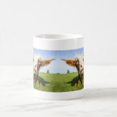 ハイラおもしろいンド牛 コーヒーマグカップ (中央)