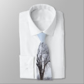 ハイライトされた冬のオークの木のネックタイ ネクタイ (タイ)