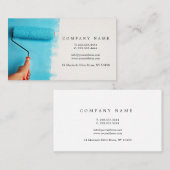 ハイライトメモリカードのウィンドウ清掃建物 名刺 (正面/裏面)