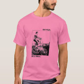 ハイライドバイクに乗る Tシャツ (正面)