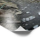 ハイライントレイルとサンロードに行く – 氷河 フォトプリント            (角)