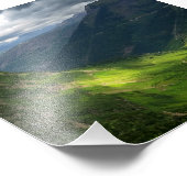 ハイライントレイルグレイシャーナショナルパークモンタナ フォトプリント            (角)