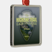 ハイライン基準線（矢印） メタルオーナメント (右)