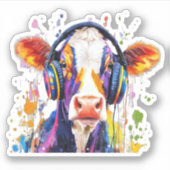 ハイラカラフルンド牛 シール (正面)