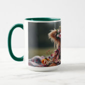 ハイラパーソナライズされたンドカウマグ マグカップ (左)