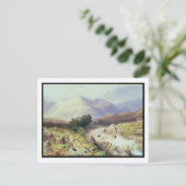 ハイランズアーガイル、近く(紙上のw/c) ポストカード (スタンド正面)